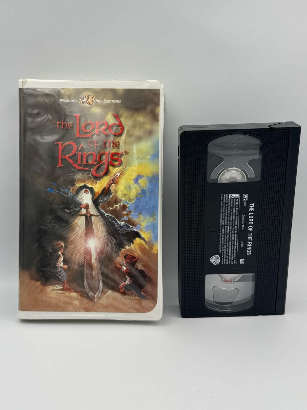 The Lord of the Rings VHS 1978 Ralph Bakshi Animated JRR Tolkien Warner Bros